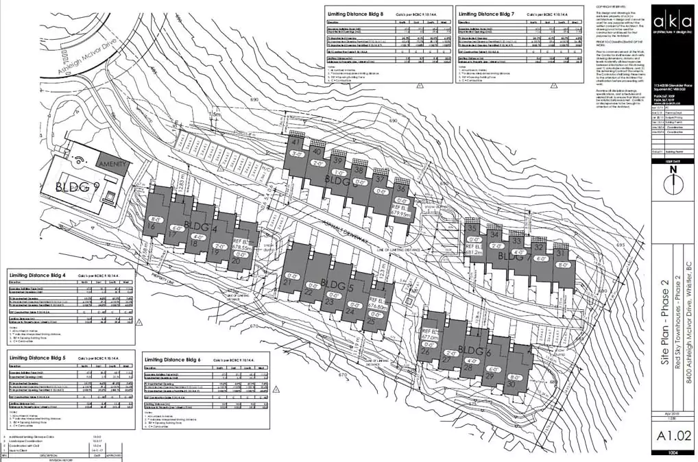 Red Sky site plan