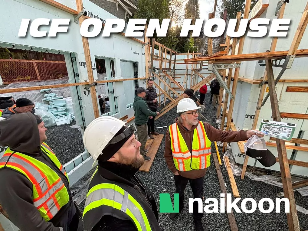 ICF Open House with Naikoon Contracting